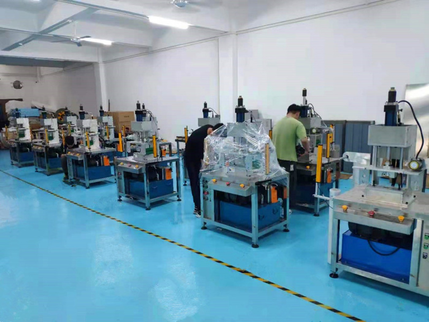 Zhigong soap-machine assembly workshop